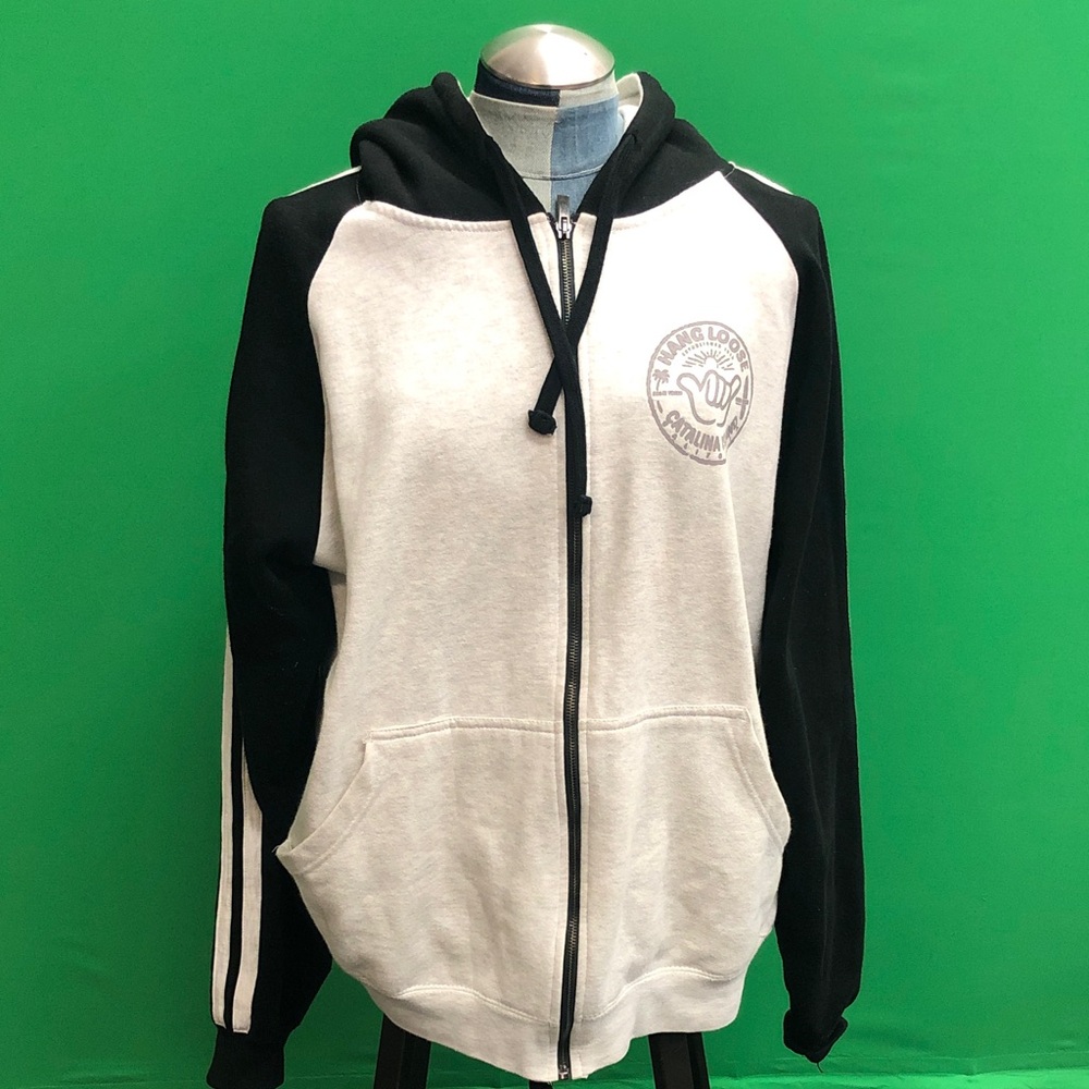 Hang Loose Catalina Island zipper hoodie
